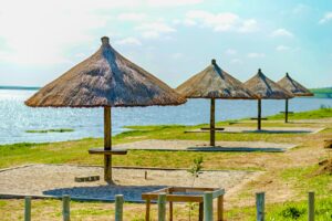 Quiosques de sapê